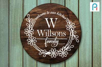 Welcome to Our Kitchen Svg, Kitchen Svg, Kitchen Clip Art