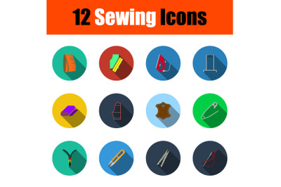 Sewing Icon Set