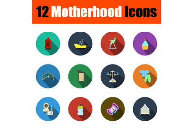 Motherhood Icon Set