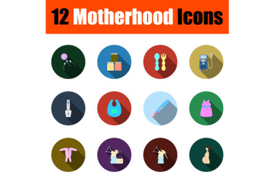 Motherhood Icon Set