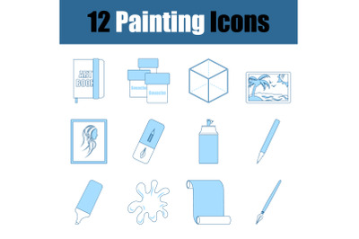 Painting Icon Set