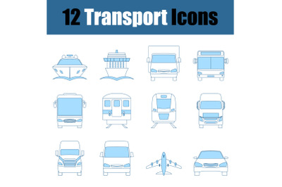 Transport Icon Set