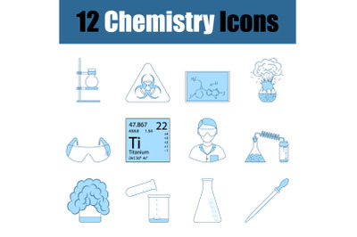 Chemistry Icon Set