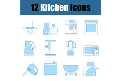 Kitchen Icon Set