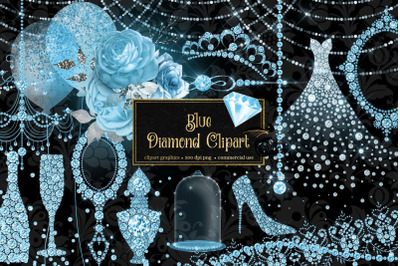 Blue Diamond Clipart