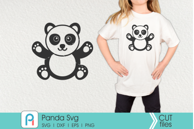 Panda Svg, Panda Clip Art, Panda Cut File