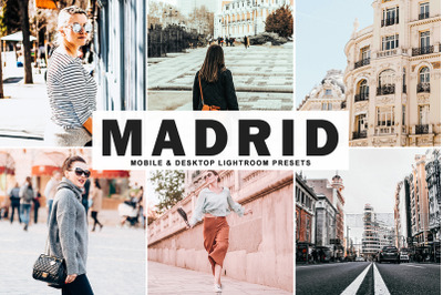 Madrid Mobile &amp; Desktop Lightroom Presets