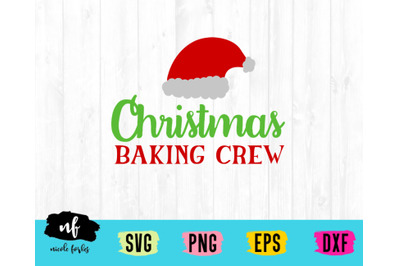 Christmas Baking SVG Cut File
