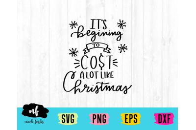 Funny Christmas SVG Cut File