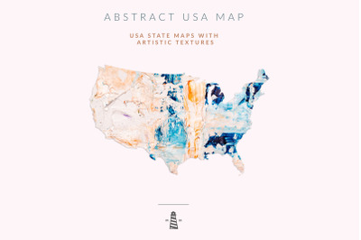 USA State Maps&2C; 50 States Shapes