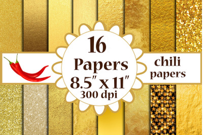 Gold Foil Paper,Metallic Gold A4 papers 8.5x11 inches