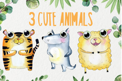 3 Cute animals