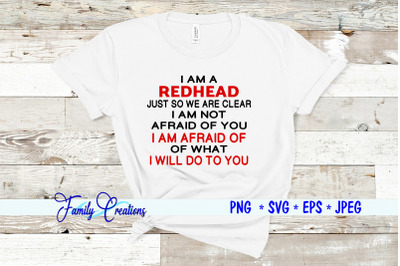 I Am A Redhead