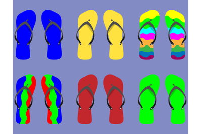 Set flip flops with different patterns