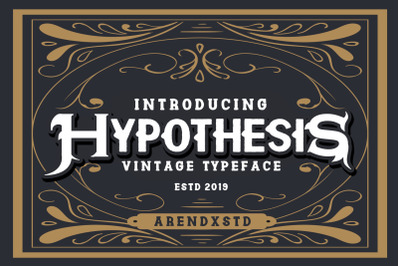 Hypothesis Typeface