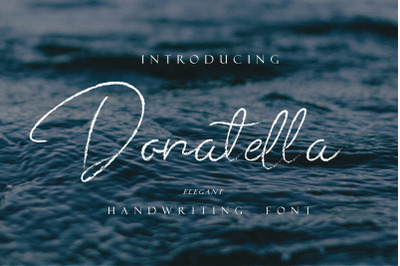 Donatella - Handwritten Font