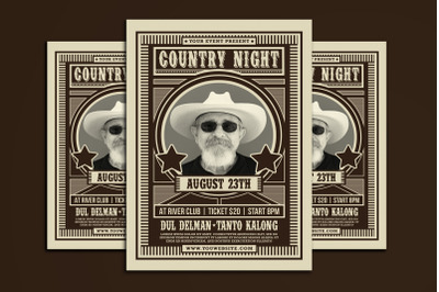 Country Music Flyer