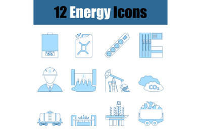 Energy Icon Set