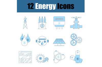 Energy Icon Set