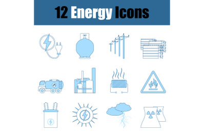 Energy Icon Set