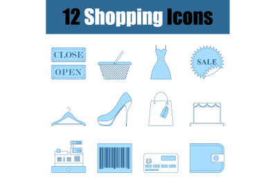 Shopping Icon Set