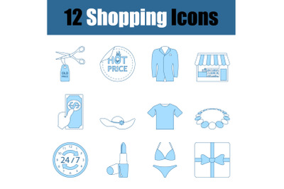 Shopping Icon Set