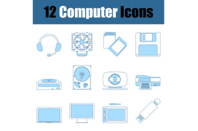 Computer Icon Set