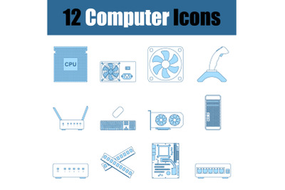 Computer Icon Set