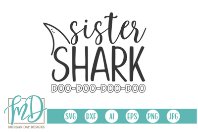 Sister Shark SVG