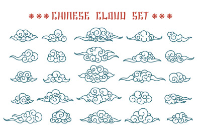 Chinese clouds set