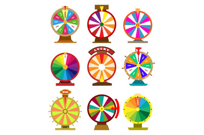 Fortune wheel icons