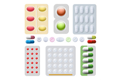 Pills and capsules drugs