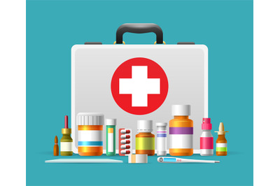 First aid kit box