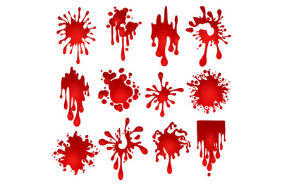 Blood blots set