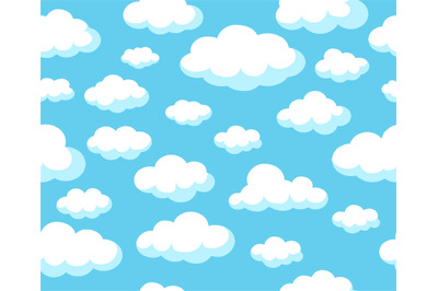 Cartoon sky pattern