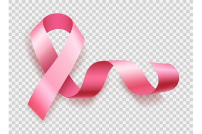 Breast cancer ribbon symbol