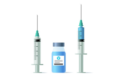 Syringe and vaccine