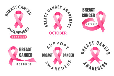 Breast cancer emblems