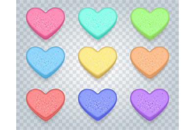 Candy sweet hearts