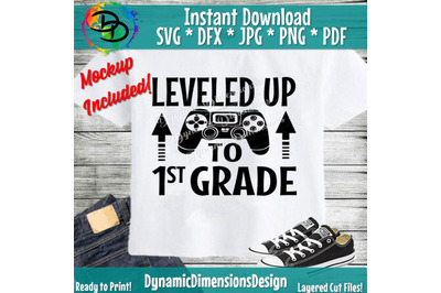 first grade svg, Back to School svg, 1st grade back to school svg, lev