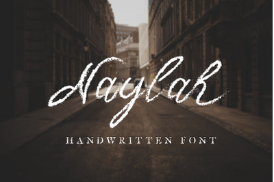 Naylah Script Brush Font