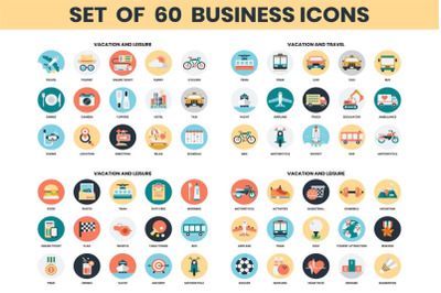 Business icons &amp; Objects Vector Set