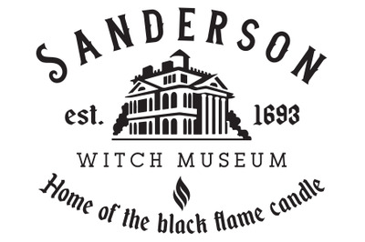 Sanderson Sisters Witch Museum Halloween Design