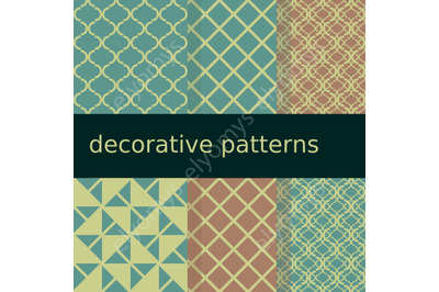 Geometric patterns set