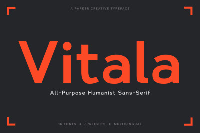 Vitala - A Workhorse Sans-Serif