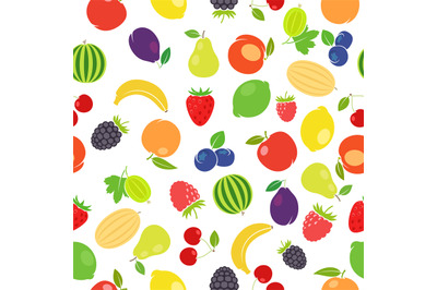 Fruits colorful pattern