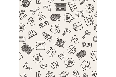 Sewing vector pattern