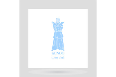 Kendo fight club logo design