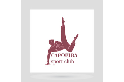 Capoeira sport club logo design