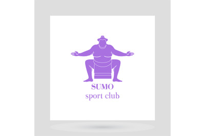 Sumo fight club logo design